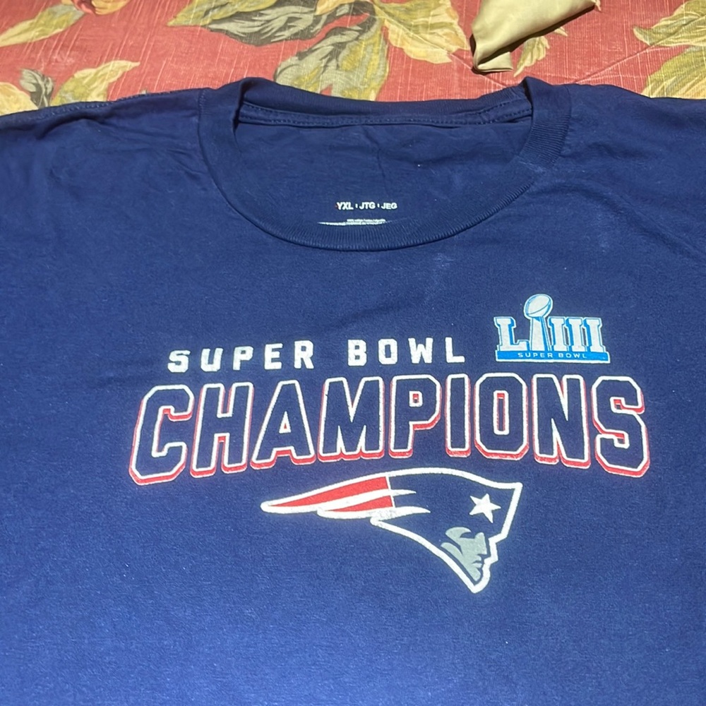 Super Bowl 53 champions, New England Patriots tee